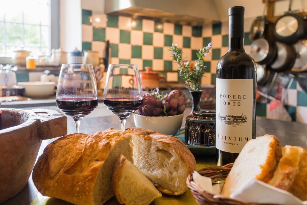 Podere Orto Wine Country House Trevinano Eksteriør billede